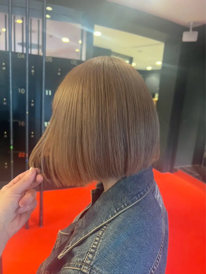 ショート カット ヘアカラー トリートメント 水谷 亮太のヘアスタイル