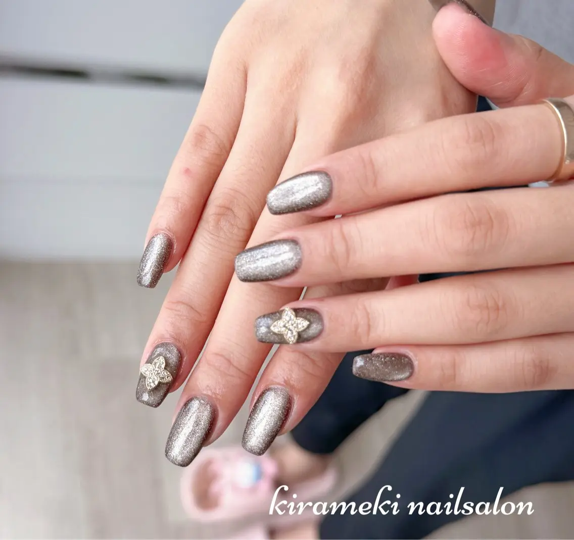 ミディアム ハンドネイル kirameki nail salonのネイルデザイン