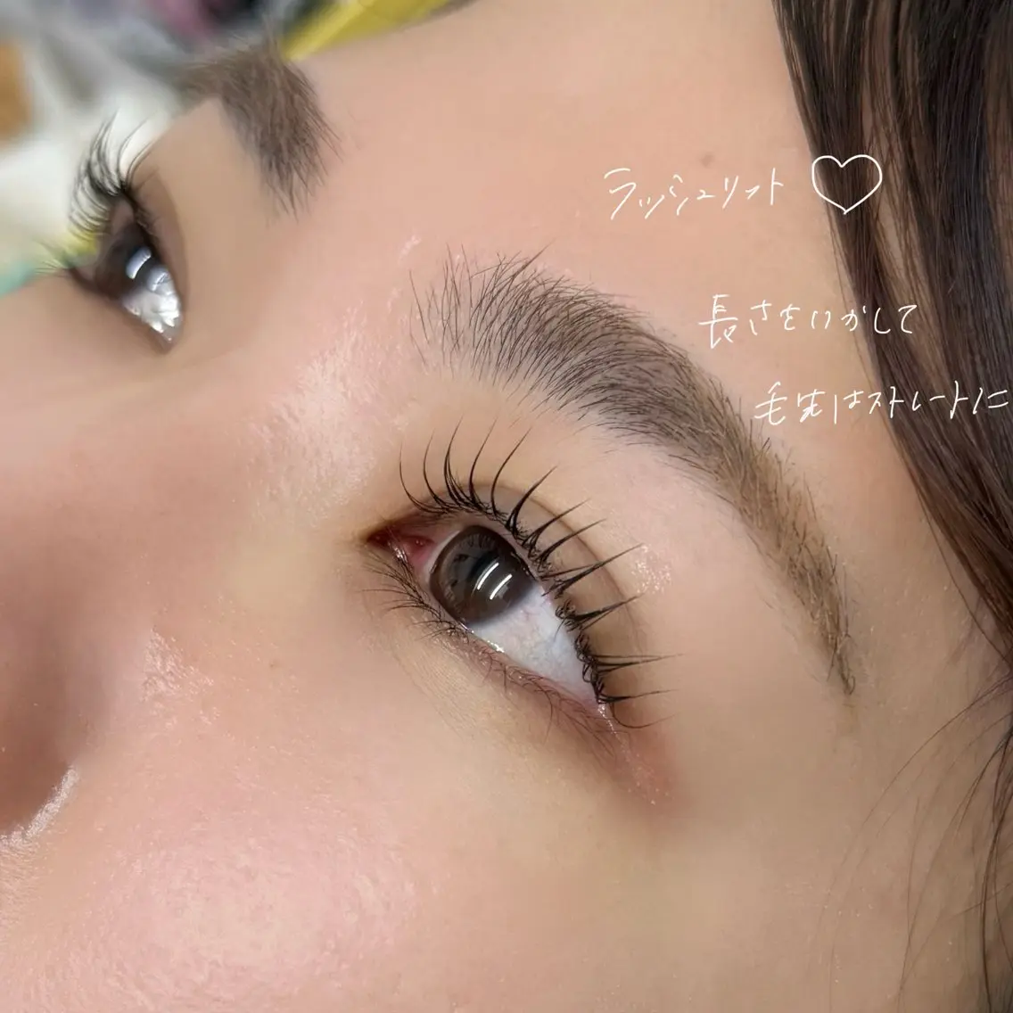 マツエク・マツパ マツパ 吉祥寺kasumi 🌛eye/browのマツエク・マツパデザイン