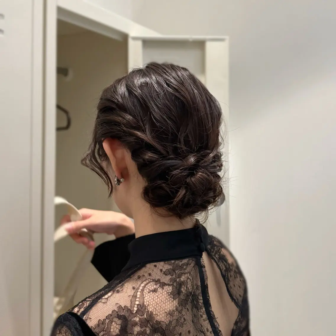 ミディアム ヘアアレンジ ヘアセット 縮毛矯正+モテカラー 🎀✨MIHOのヘアスタイル