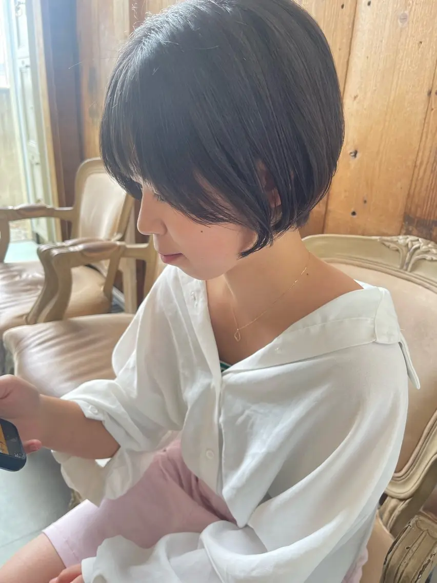 ショート 剣持友希/ifh iizuka/高崎のヘアスタイル