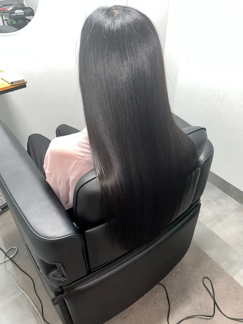 ロング 縮毛矯正 🐾 atsuyaのヘアスタイル
