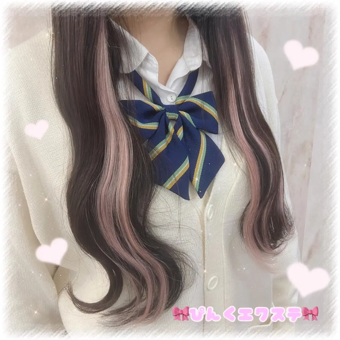 ロング カラー ヘアアレンジ ブリーチ イヤリングカラー ブリーチなしカラー エクステ トリートメント エクステ ️🫧中島遼香🫧 Ess🪽髪質改善のヘアスタイル
