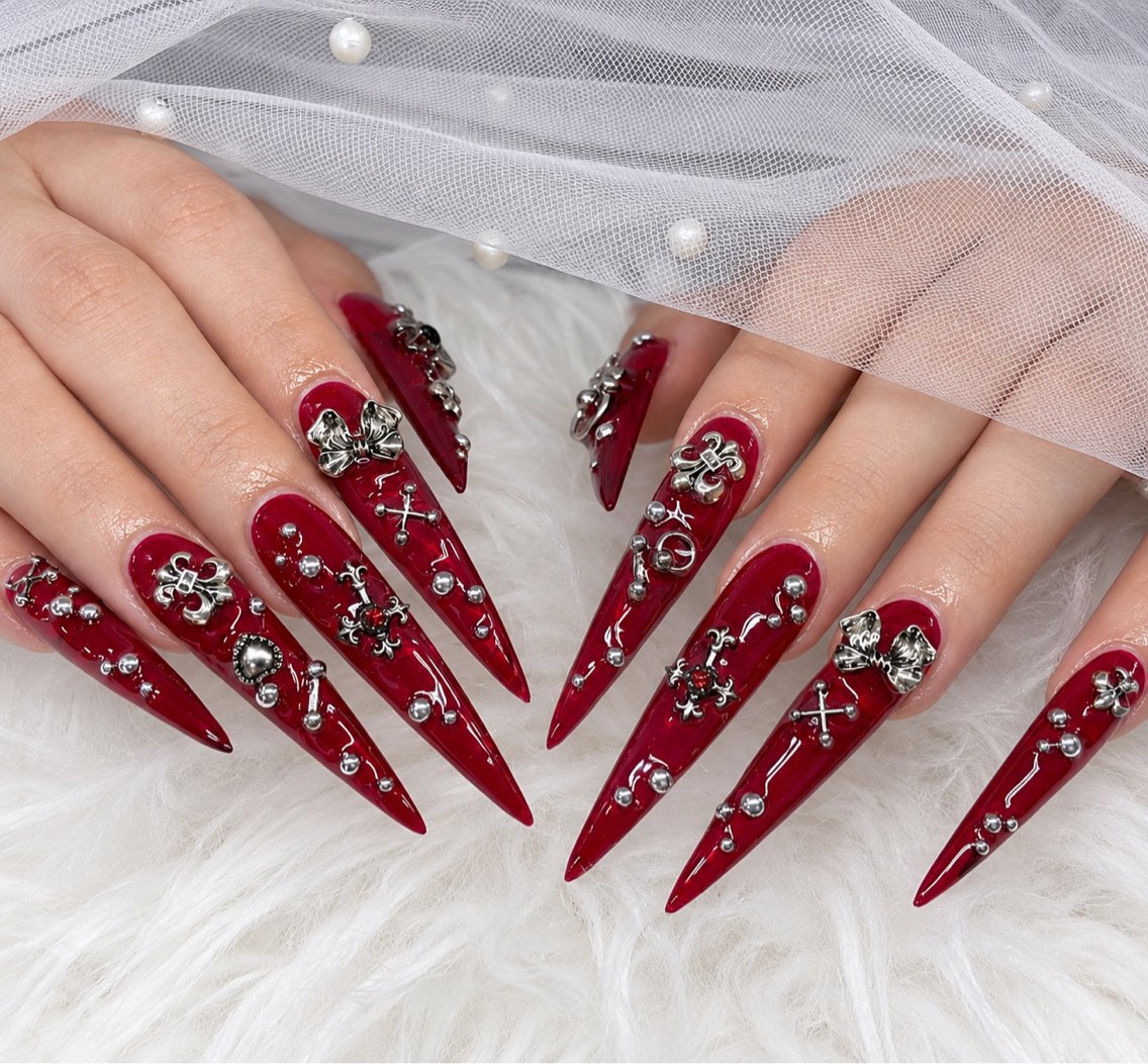 ネイル アートネイル オーロラネイル チークネイル 長さ出し フットネイル ハンドネイル Chan nailsのネイルデザイン