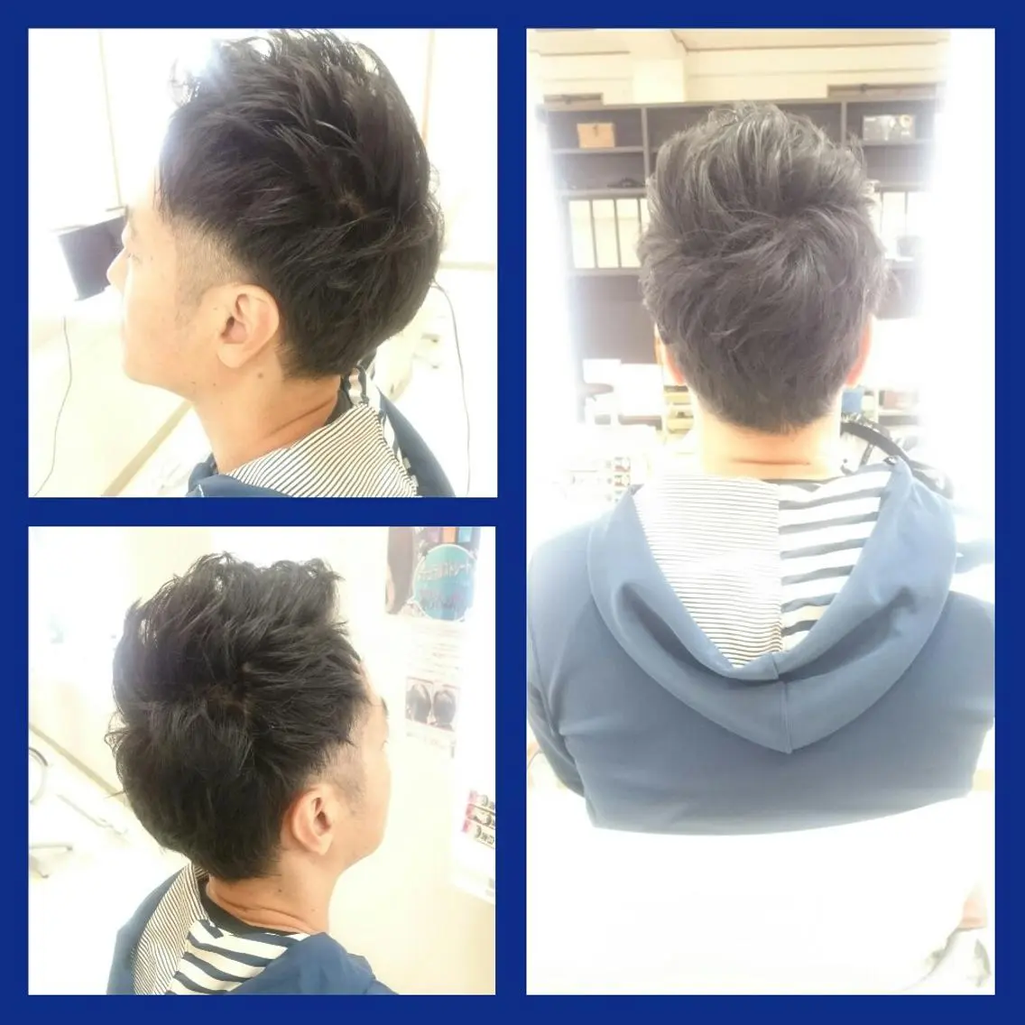 ショート メンズ キンジョウ エナミのヘアスタイル
