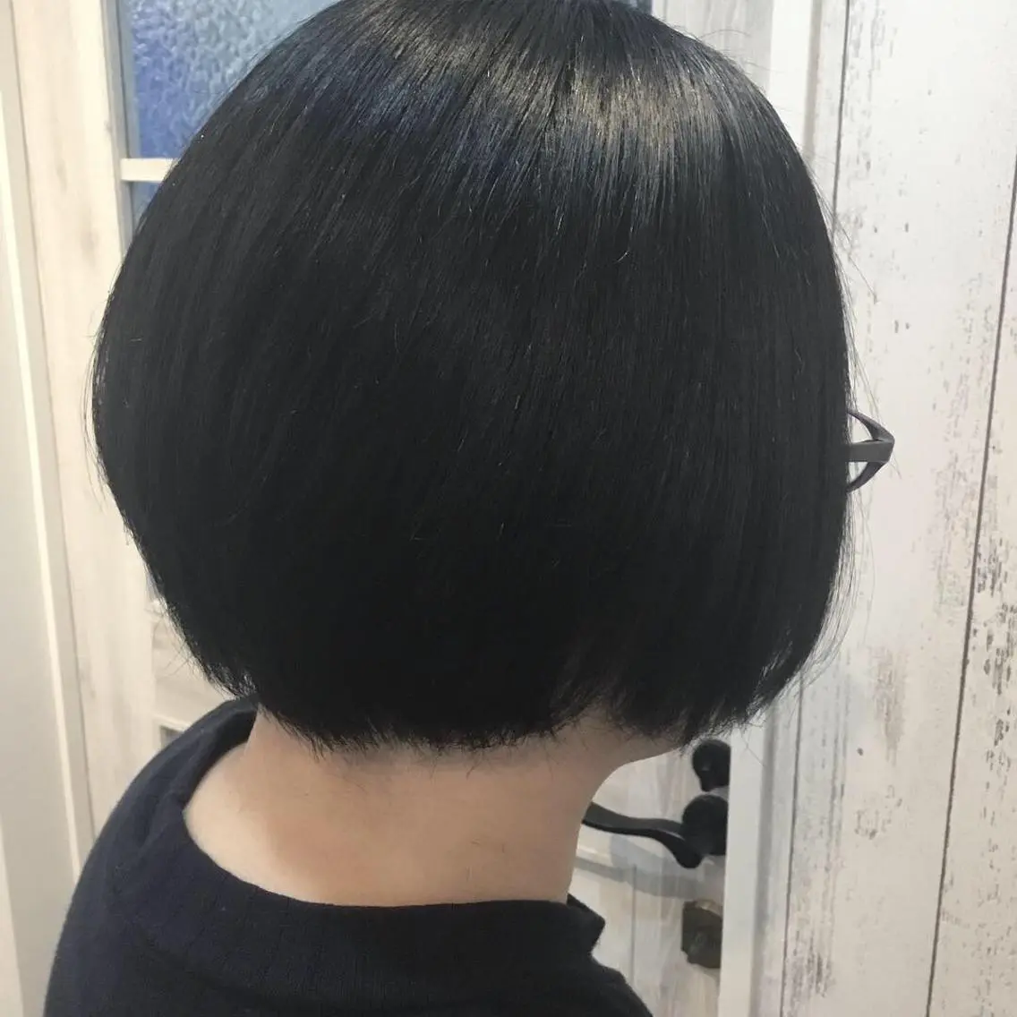 ショート カラー パーマ 金崎 新吾のヘアスタイル
