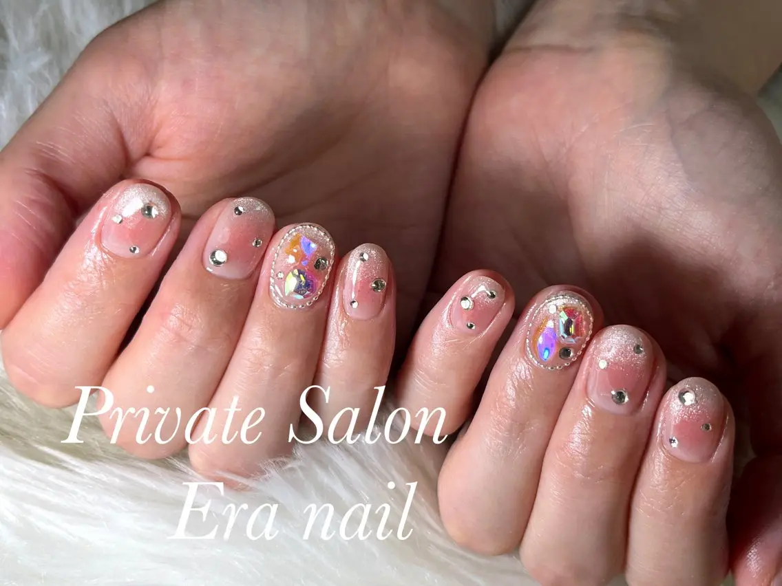 ネイル チークネイル マグネットネイル Era nailのネイルデザイン