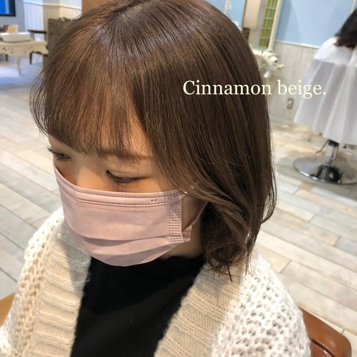 ショート カラー ヘアカラー 柔らかカラー🫧🌱 ナナコのヘアスタイル
