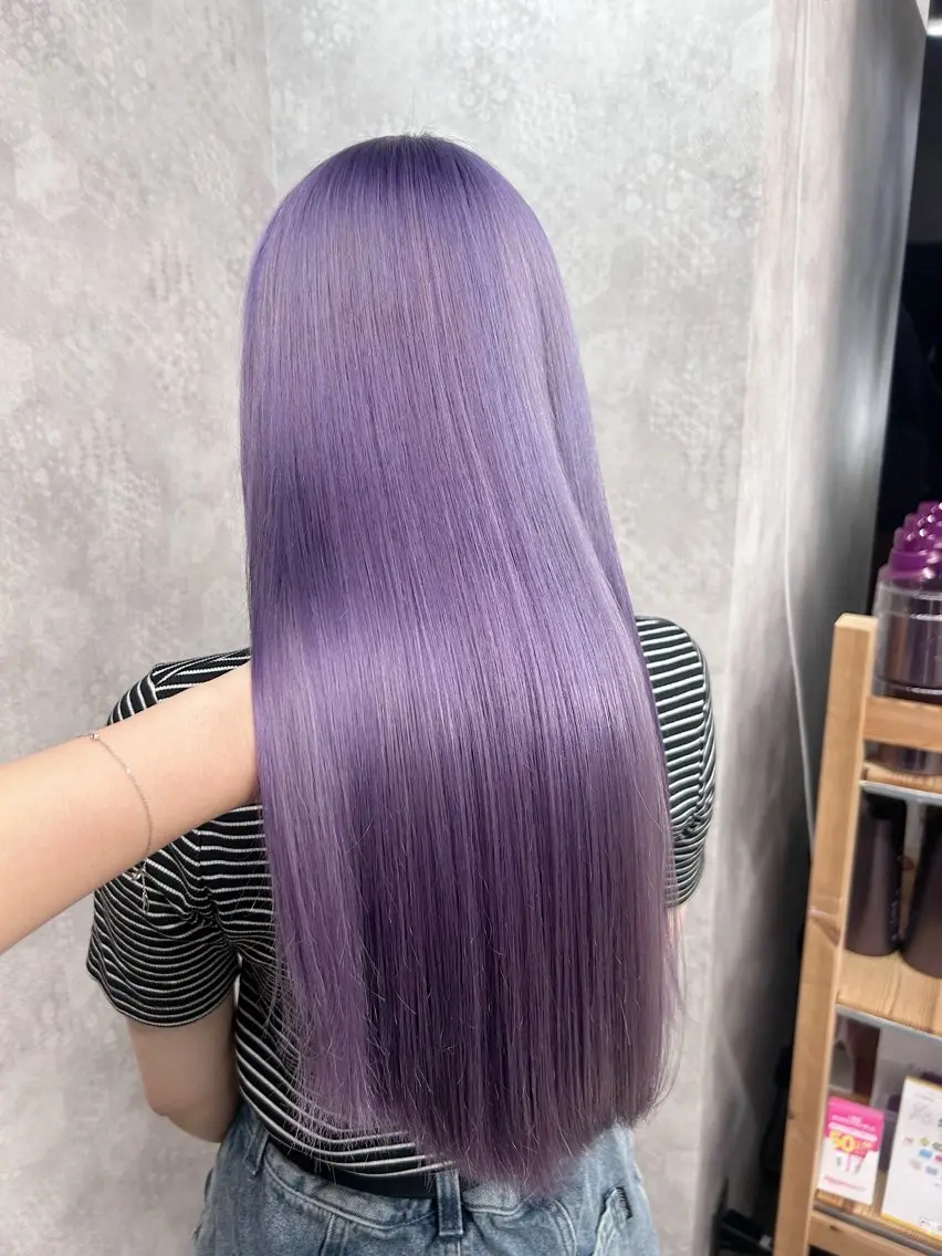 ロング カラー カット ヘアカラー トリートメント 💕ブリーチ/ヘアメ 🎀YUUKAのヘアスタイル