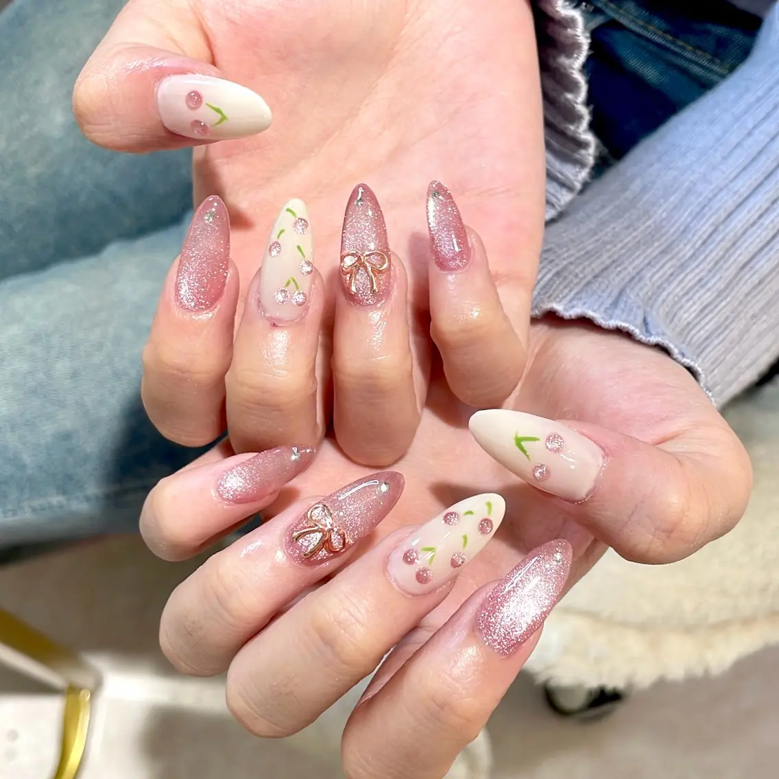 ネイル ハンドネイル SunNail池袋 🍧エミリーのネイルデザイン