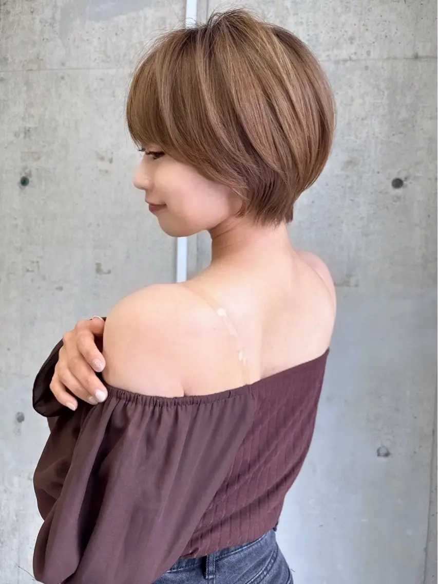ショート 寺田 鼓捺/艶髪 /透明感カラーのヘアスタイル