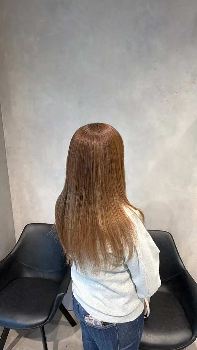 カラー ヘアカラー トリートメント 井野 彩加のヘアスタイル