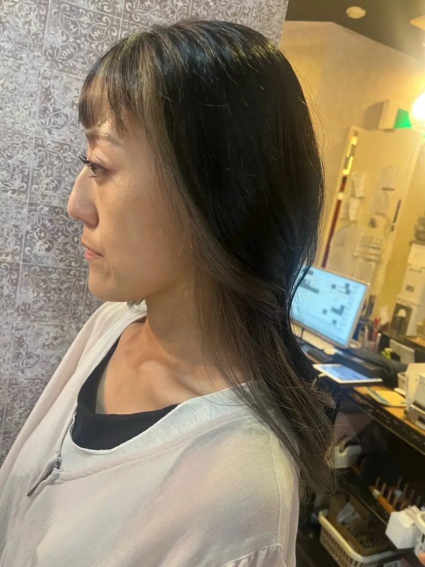 ロング Makino🌷 牧野有花のヘアスタイル