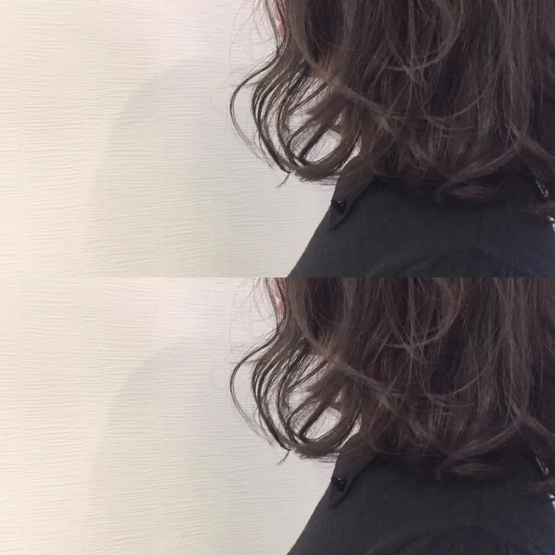 ミディアム カラー パーマ ミディアムパーマ アディクシーカラー ブリーチ ブルーカラー ブルーバイオレット カット ヘアカラー トリートメント 池田 真由美のヘアスタイル