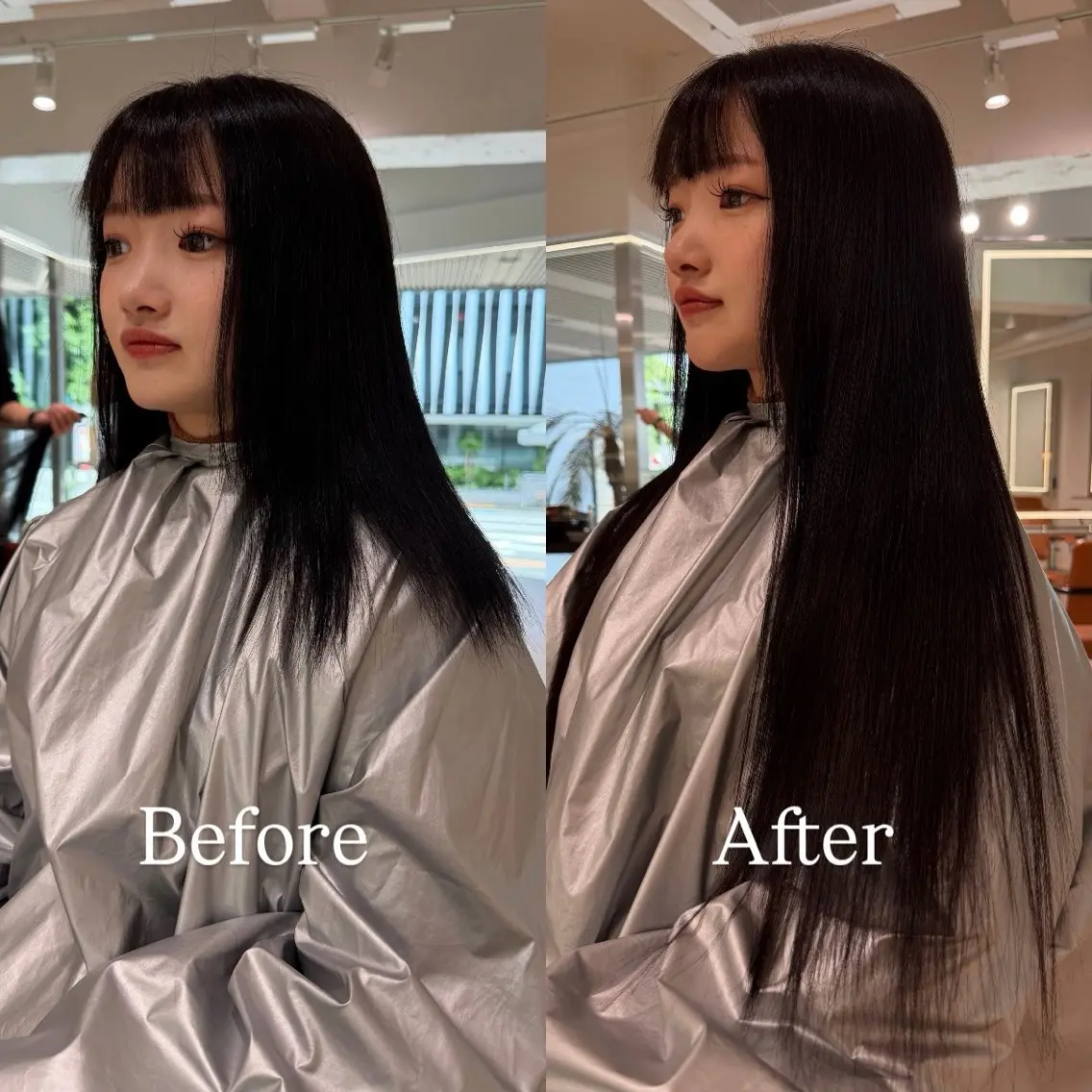 ロング カラー シールエクステ ハイトーンカラー エクステ ヘアカラー エクステ シールエクステ特化 ハイトーン、NANAのヘアスタイル