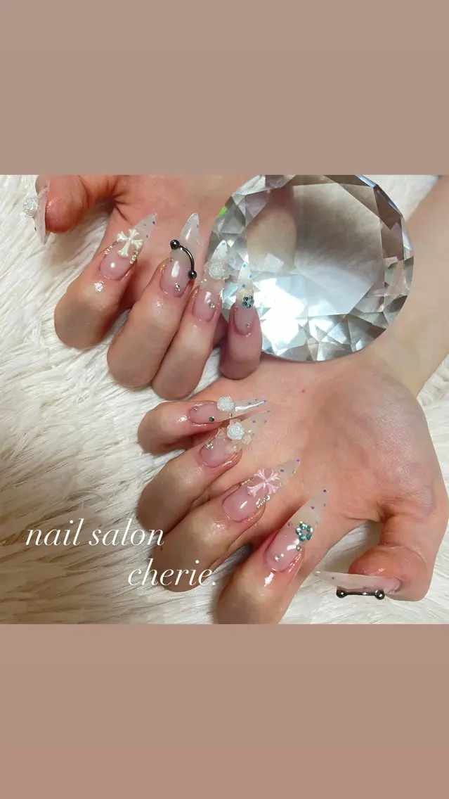 ネイル ハンドネイル nail salon cherieのネイルデザイン