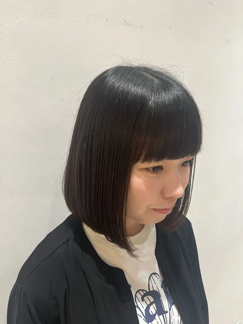 セミロング ボブ 🟦メンズ特化🟦 たかしま　あさひのヘアスタイル