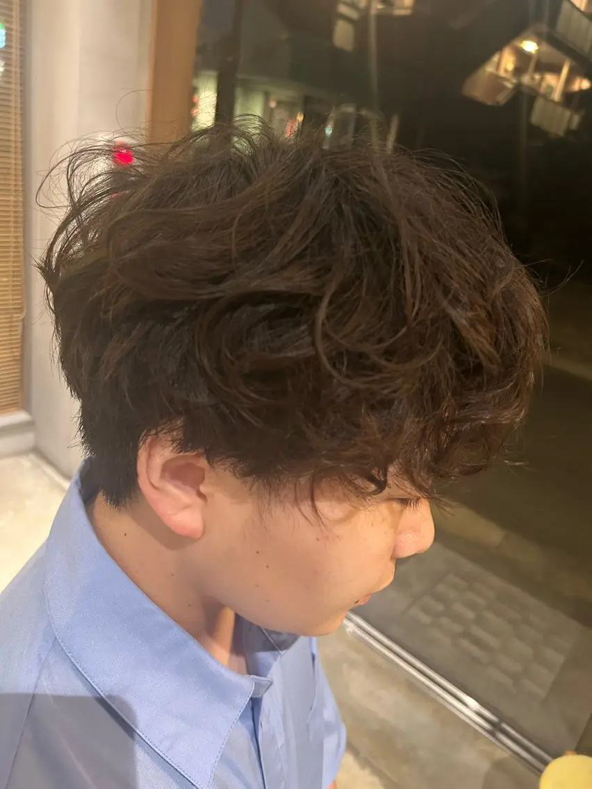 パーマ パーマ はらだ かなうのヘアスタイル