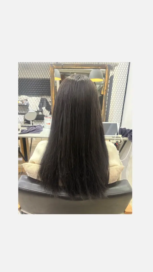 ロング カラー ヘアカラー マ ナのヘアスタイル
