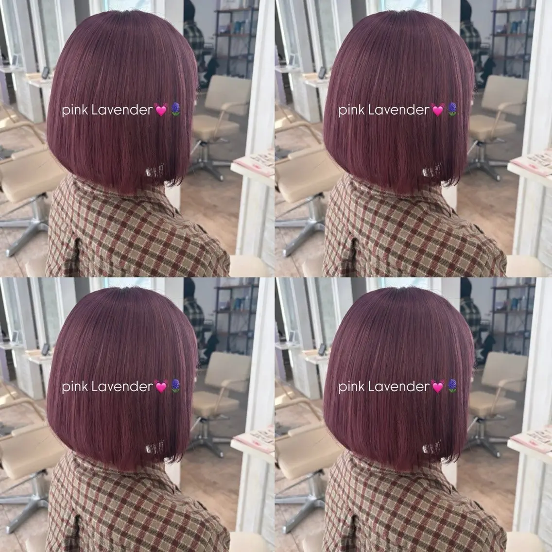 カラー ラベンダーカラー ピンクカラー ピンクラベンダー 📍奈良/ 佐藤有哉のヘアスタイル