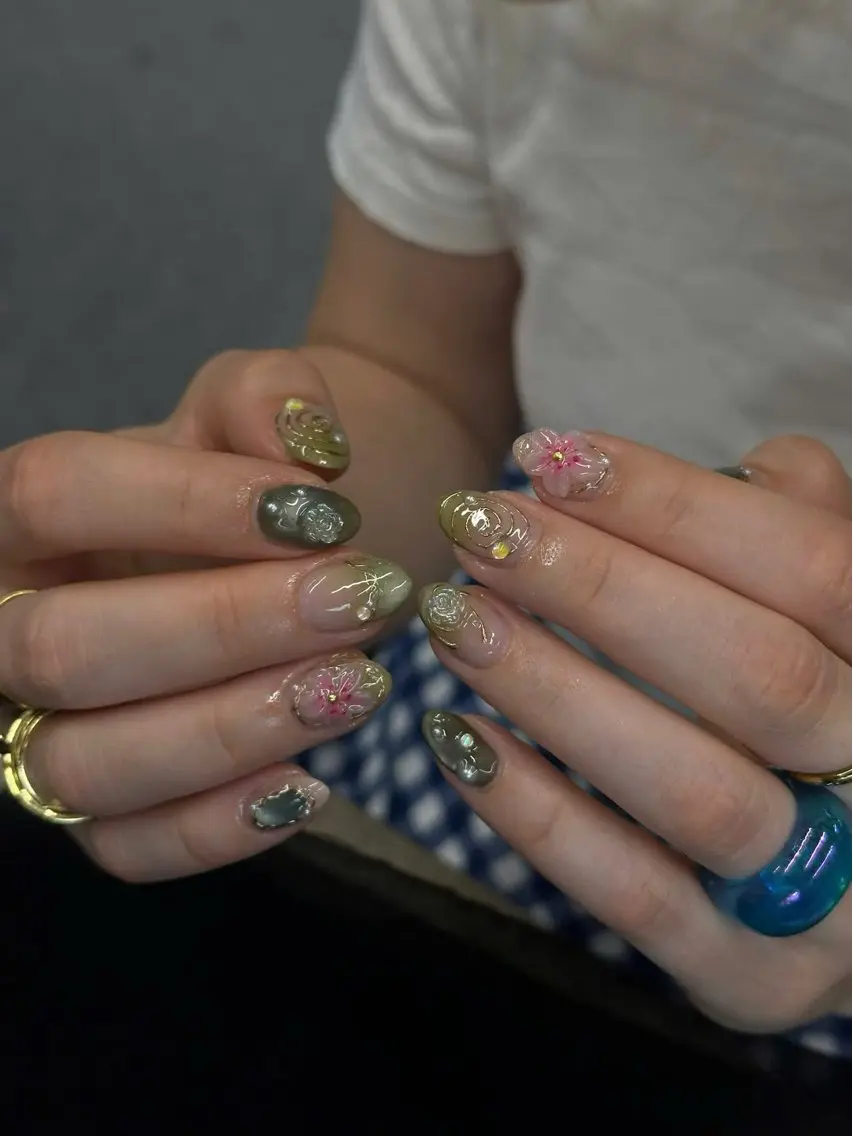 ネイル HAPPI NAIL 大国町のネイルデザイン