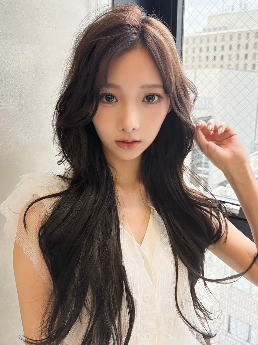 ロング カット ヘアカラー まさとお洒落 色気個性ヘアのヘアスタイル