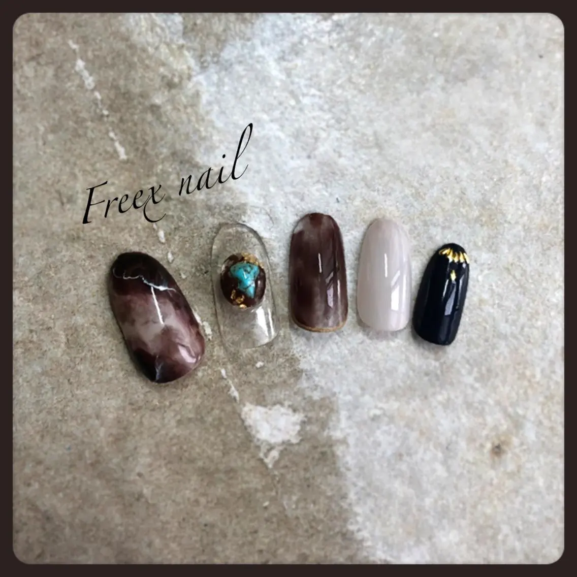 ネイル ニュアンスネイル freex nail /ニュアンス/個性派のネイルデザイン
