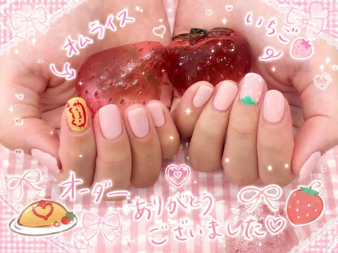 ネイル shiho セプトアカデミーのネイルデザイン