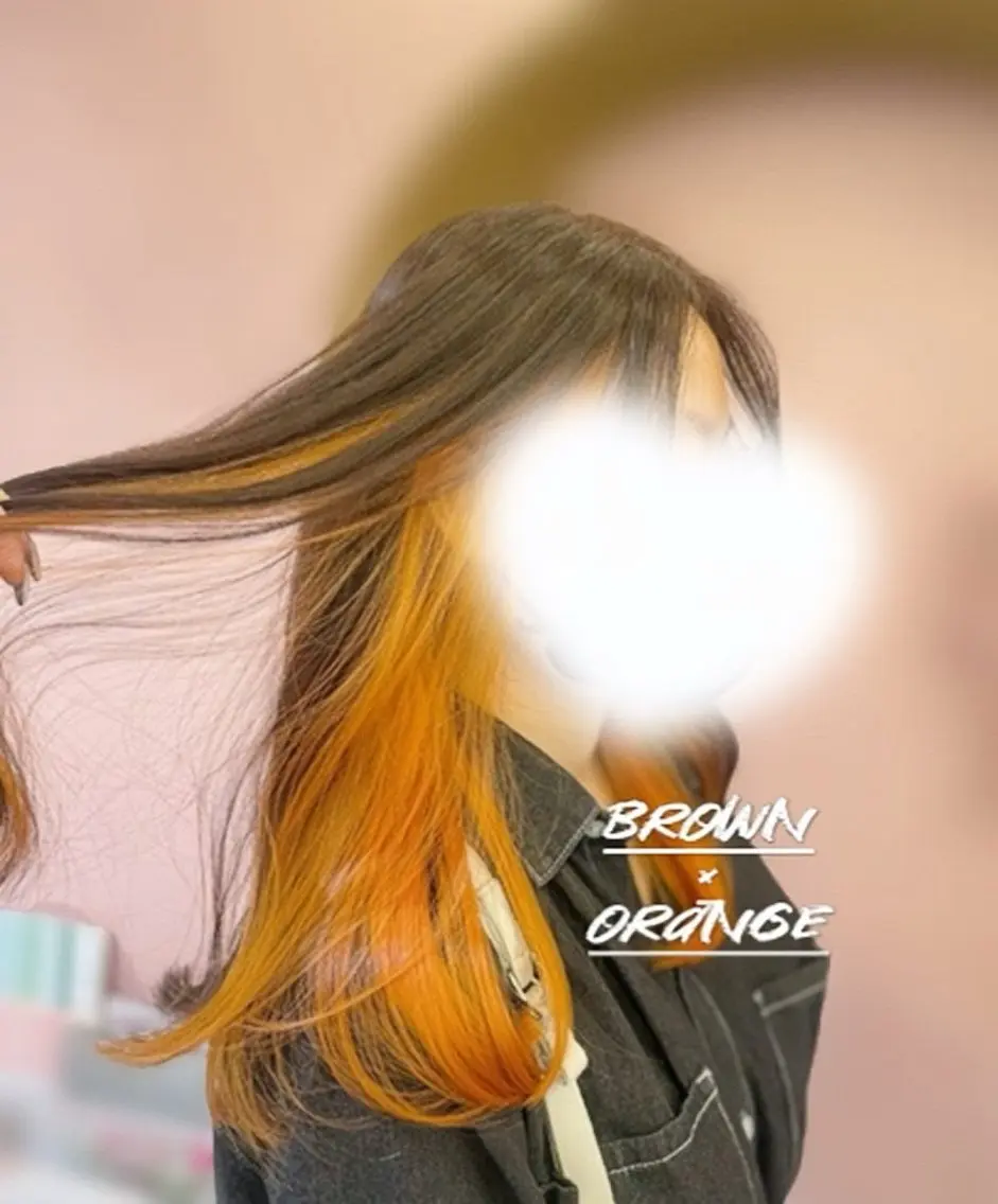 ロング カット ヘアカラー トリートメント 髪質改善/ハイトーン カラー AYAKAのヘアスタイル