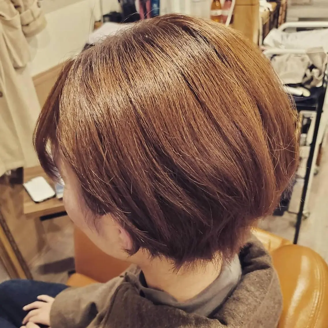 ショート ショートボブ ボブ 外国人風カラー ショートヘア カット spa hair ark 富井直美のヘアスタイル