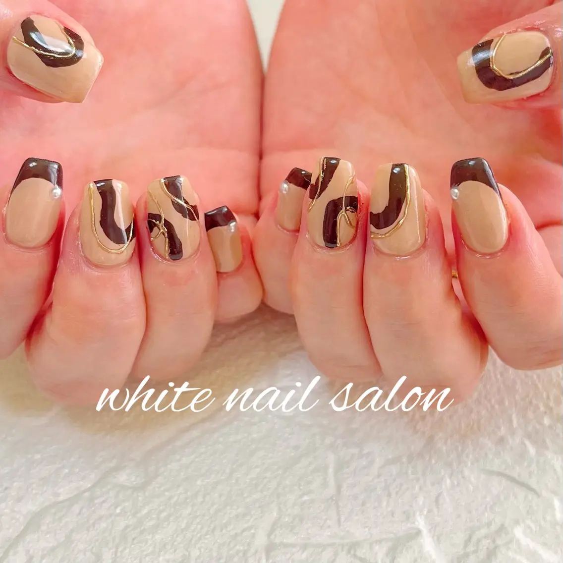 ネイル ハンドネイル white nail salonのネイルデザイン