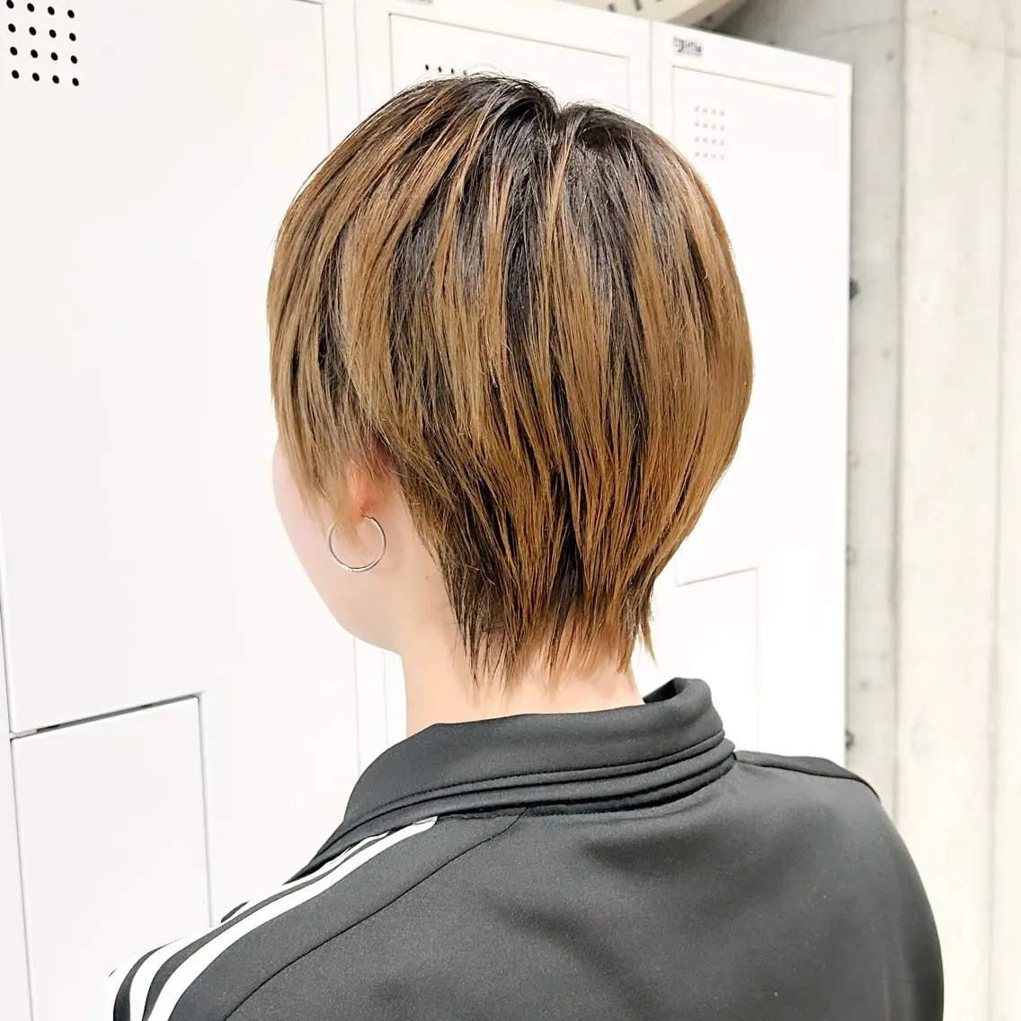 ショート 🤡暖色レイヤー 🤡みさきのヘアスタイル