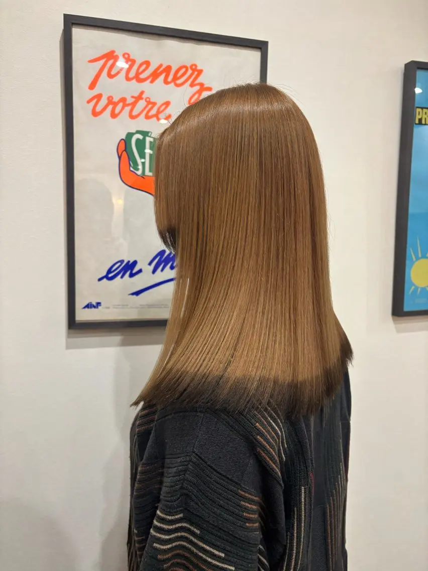 ブリーチダブルカラーの写真