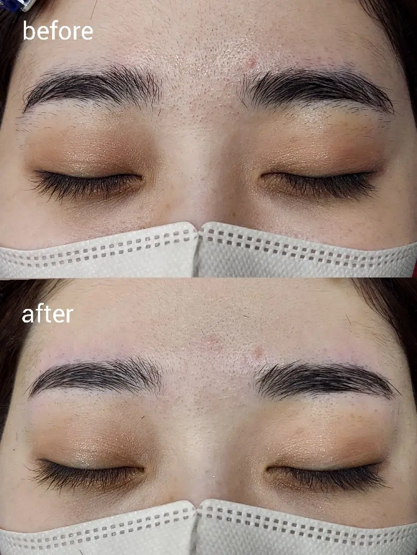 【すっきりイメージアップ👀】カット✂️➕眉毛パーマ(眉カット込)の写真