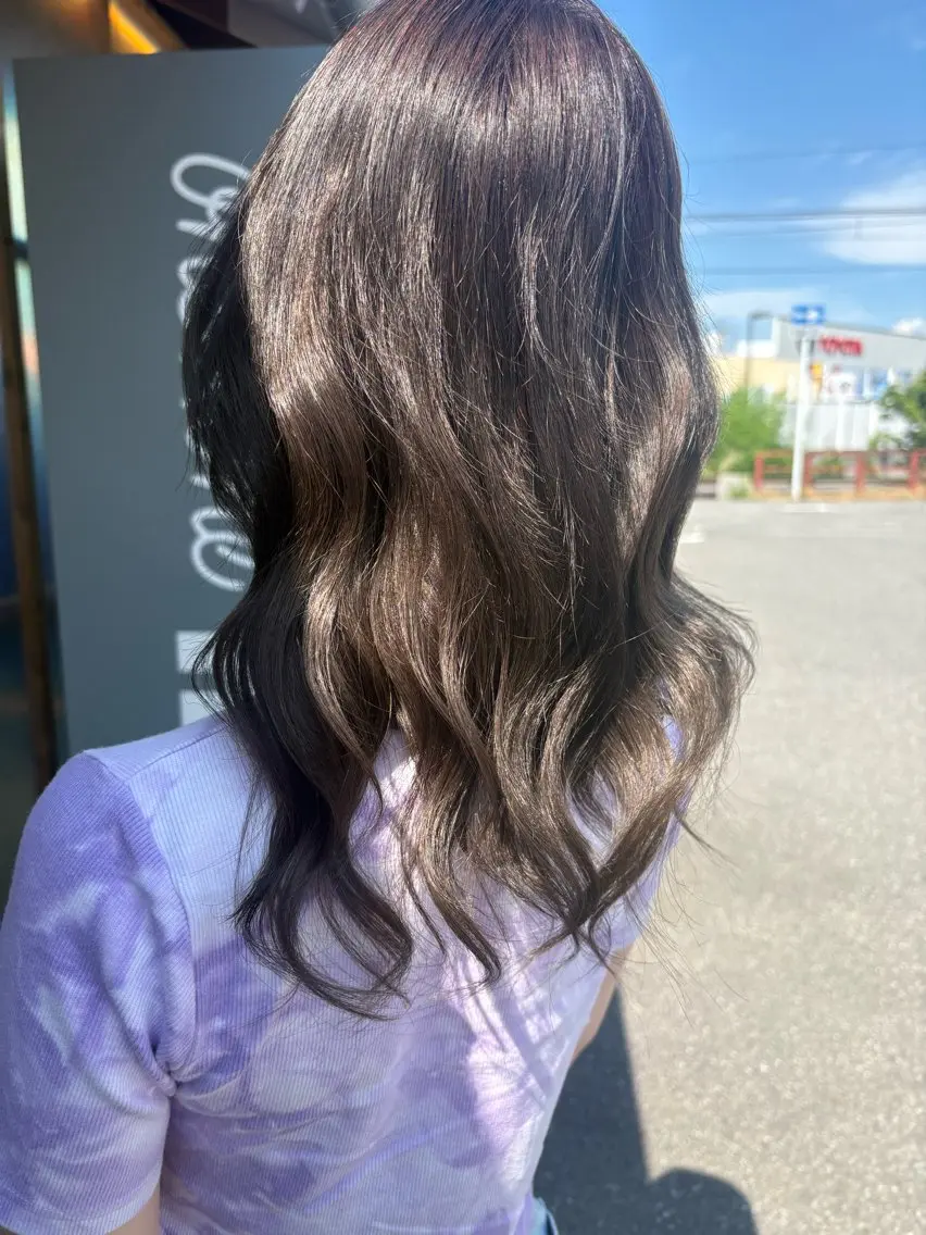 ミディアム 丹羽 来夢のヘアスタイル