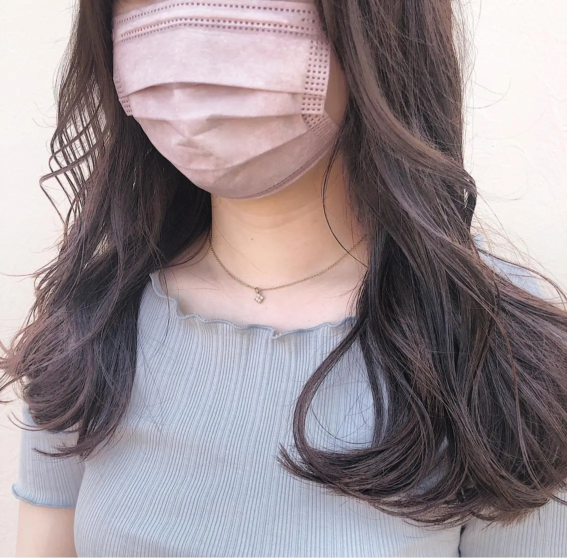 セミロング カラー パーマ ヘアアレンジ グレージュ くびれヘア 顔まわりレイヤー 顔周りカット レイヤーカット カット ヘアカラー トリートメント ヘッドスパ 【ツヤ髪美容師】 ツダケイスケのヘアスタイル