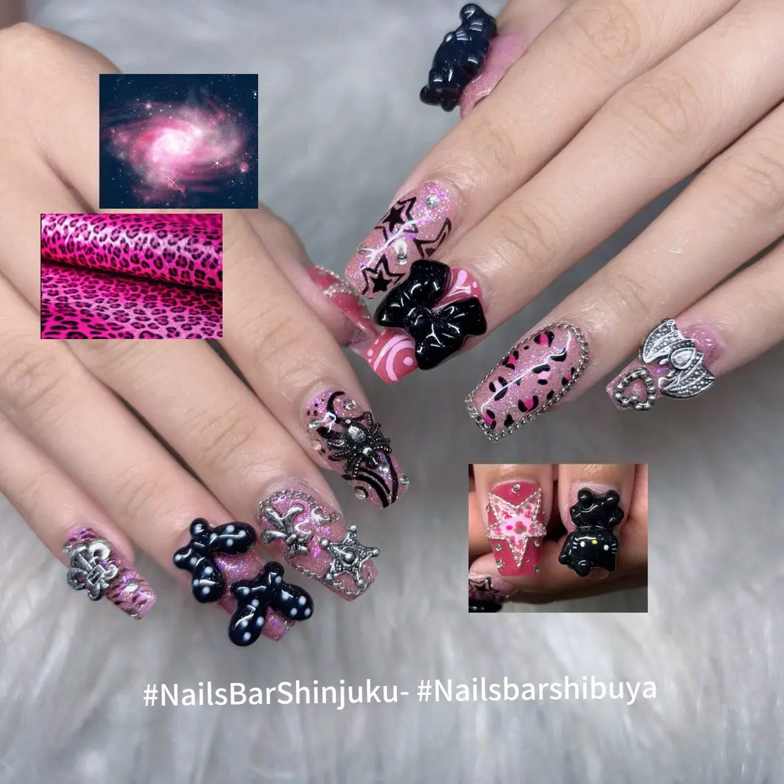 ネイル ボルドー ブラウン チークネイル ドット フットネイル NAILS BAR SHINJUKUのネイルデザイン