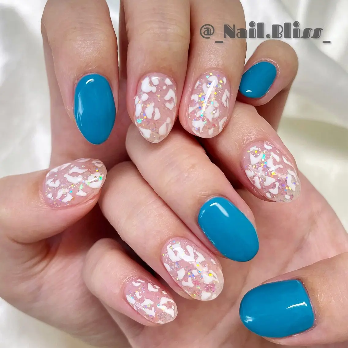 ネイル クリアネイル ハンドネイル NAIL BLISSのネイルデザイン