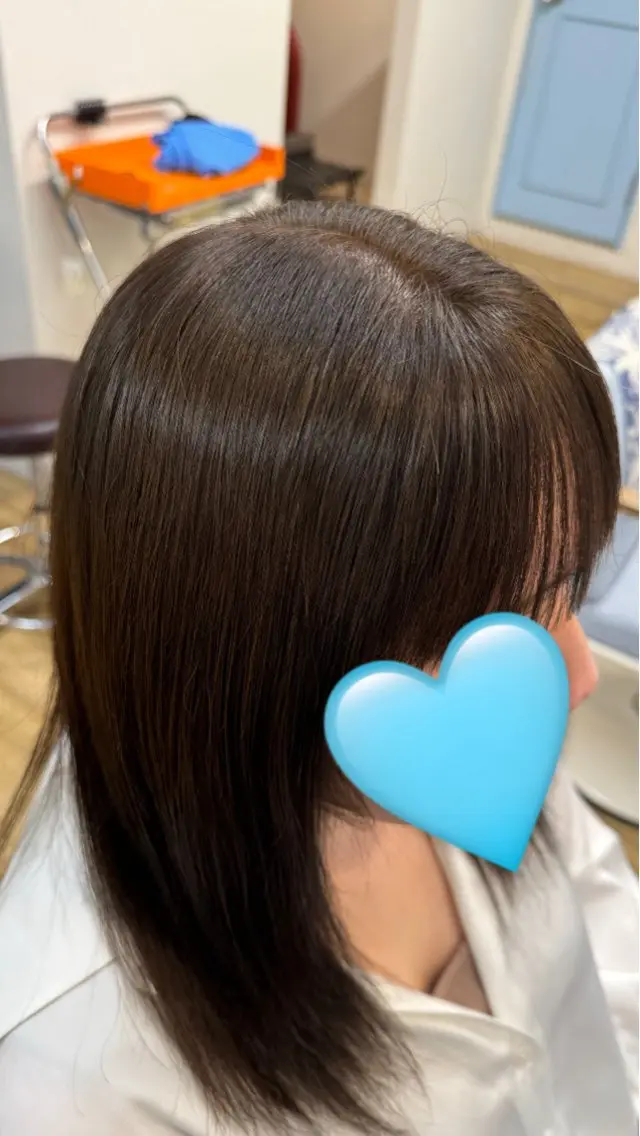 セミロング カラー グレージュ オリーブグレージュ オリーブグレー ヘアカラー トリートメント かりん 🤍のヘアスタイル