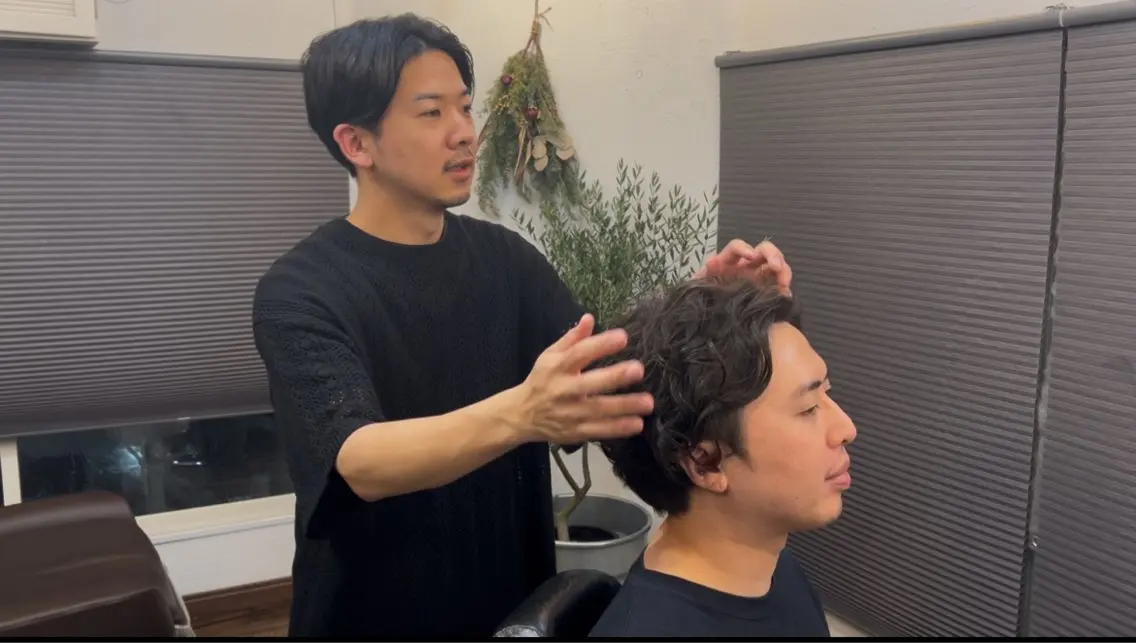 パーマ メンズパーマ特化 伊藤祐一のヘアスタイル