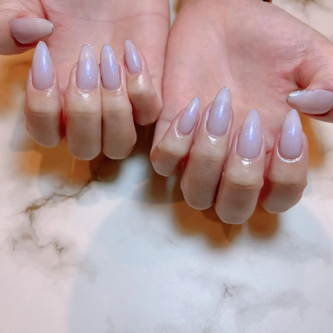 ネイル ラメ(グリッター) UNELMA _ERIKAのネイルデザイン