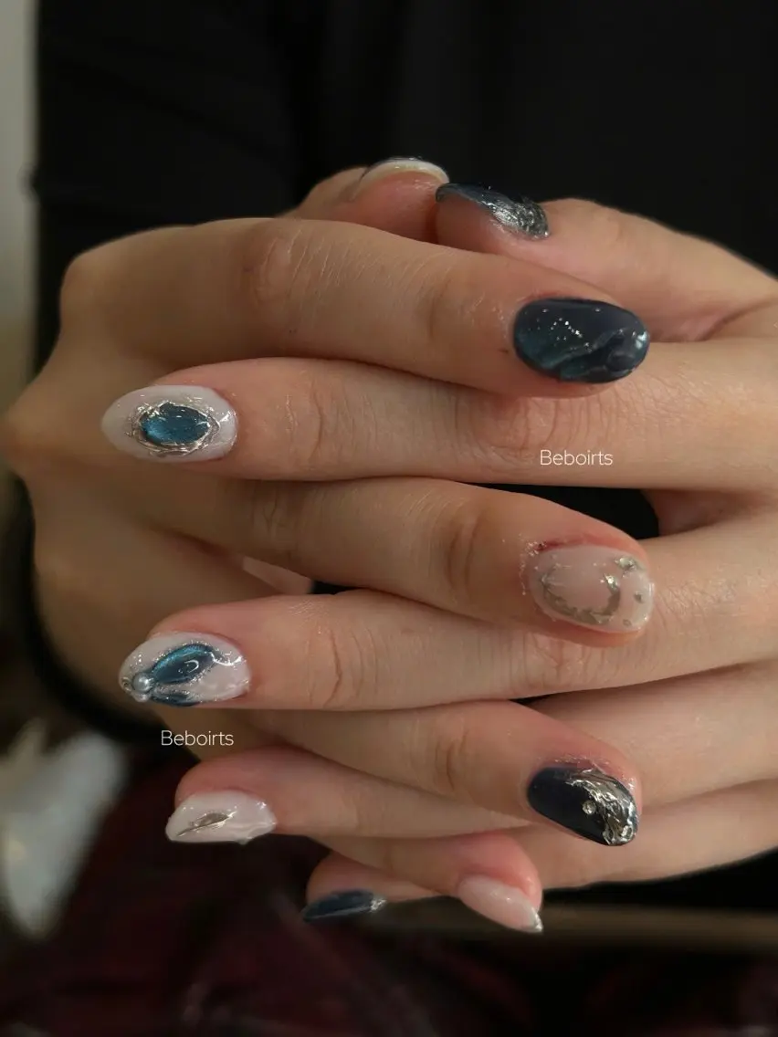 ネイル AN AN NAILKURUMEのネイルデザイン