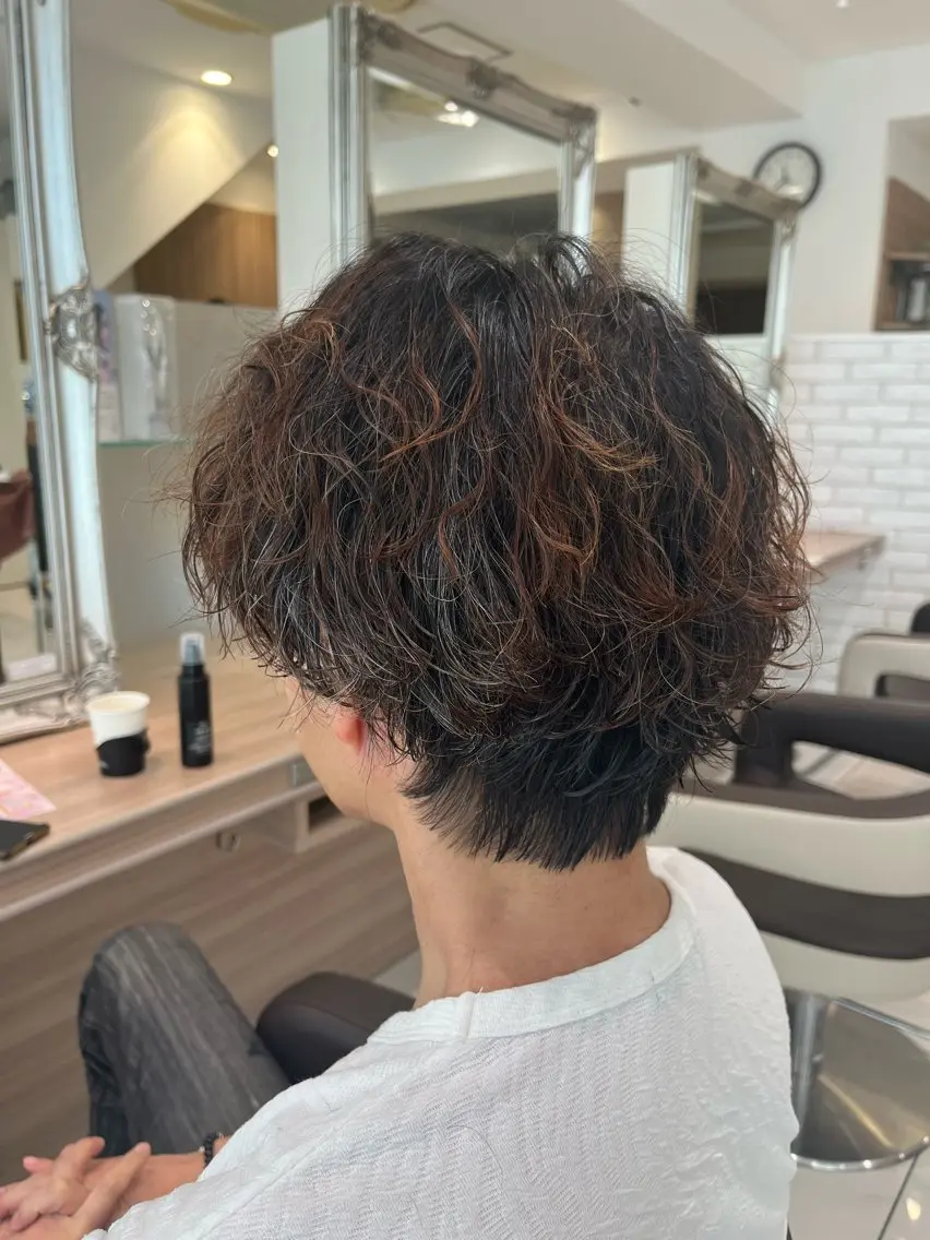 パーマ メンズ 絶対垢抜ける メンズパーマ臼井優人のヘアスタイル