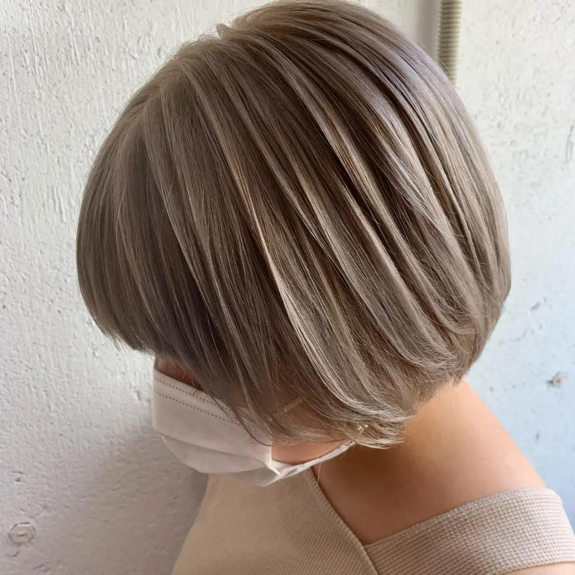 ショート カラー カット ヘアカラー トリートメント 🎈馬場佑馬/ スパイラルパーマ🎈のヘアスタイル