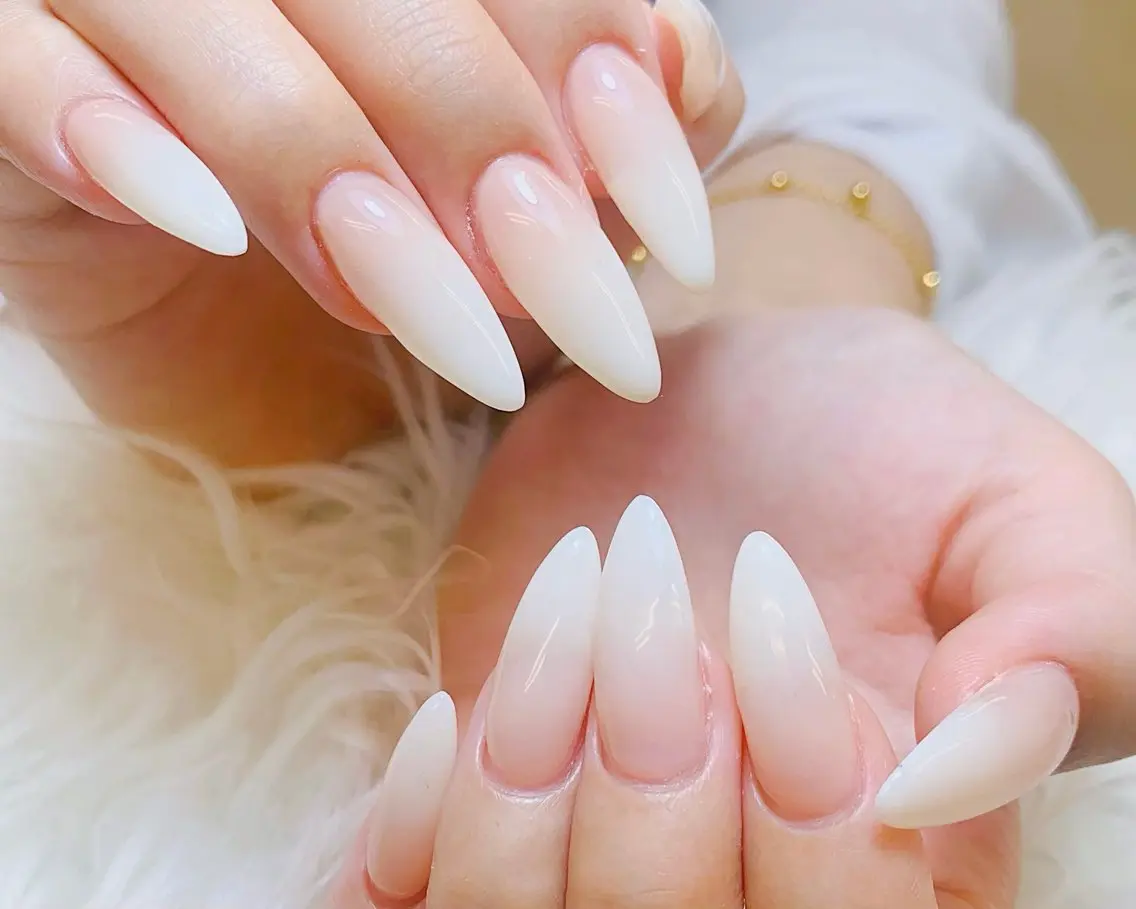 ネイル チークネイル 長さ出し フットネイル 韓国ネイル マグネットネイル ハンドネイル ハンドケア AN NAIL _HOAのネイルデザイン