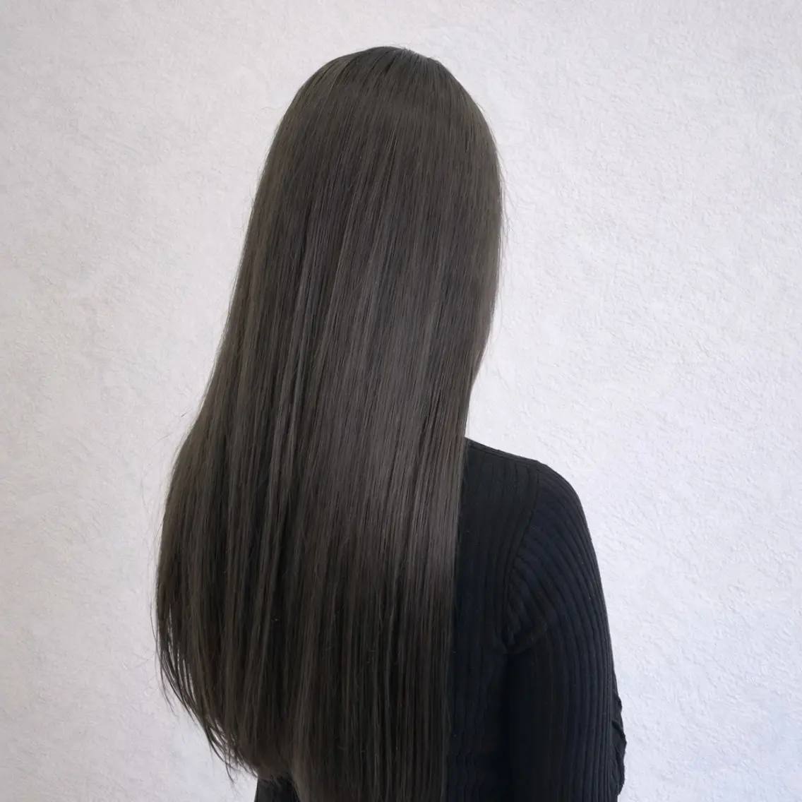 ロング カラー ベージュカラー グレージュ カット ヘアカラー トリートメント 髪質改善/レイヤー/ 佐藤 舞のヘアスタイル