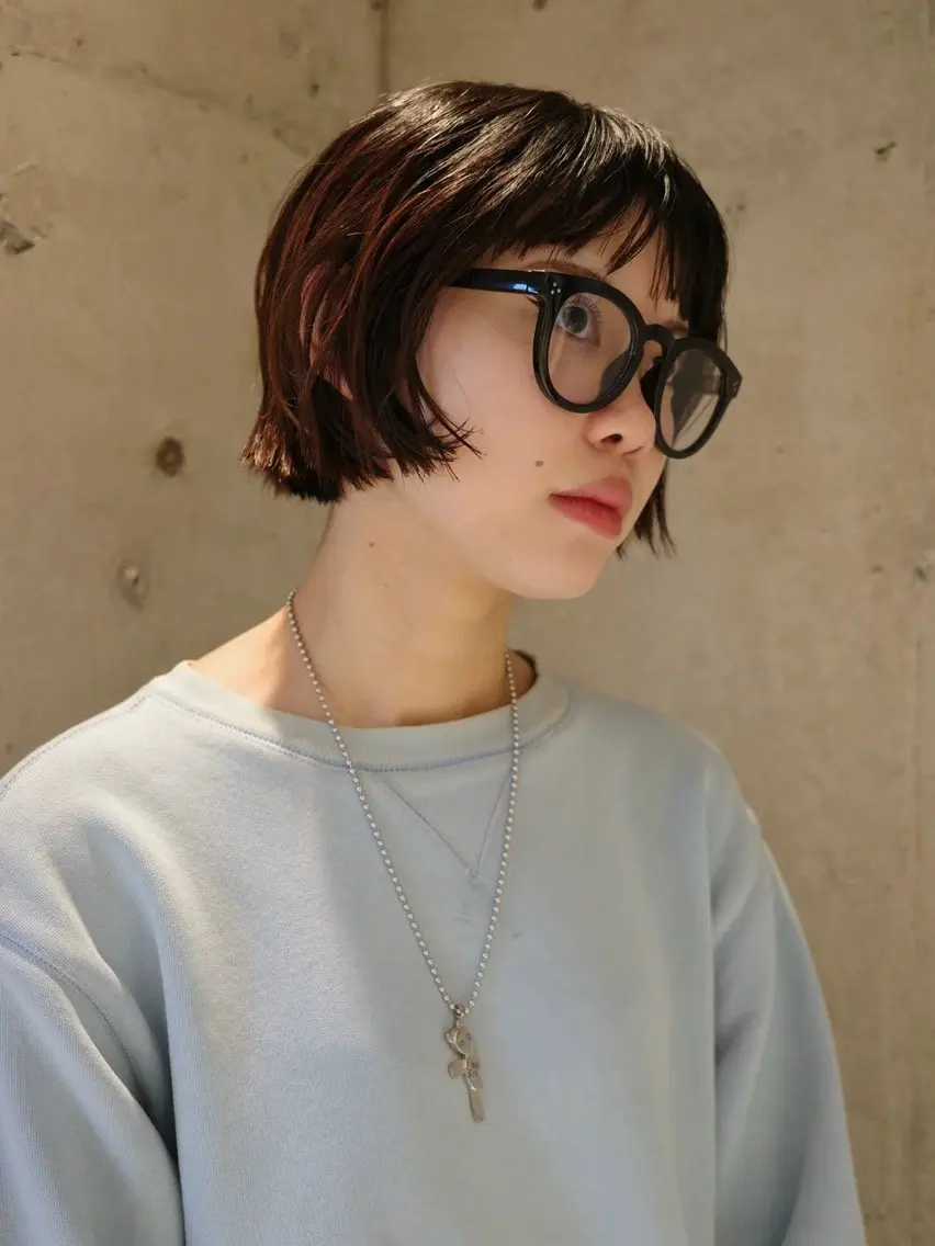 〈bob cut〉 『期間限定』ぱっつんボブカット限定menuです🍨(3cm以上カットさせていただける方対象)の写真