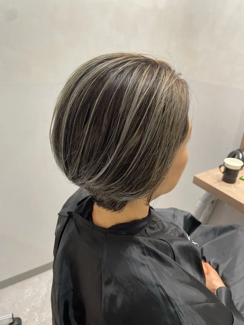 ショート ヘアカラー 【メンズ特化】 神谷洸季のヘアスタイル