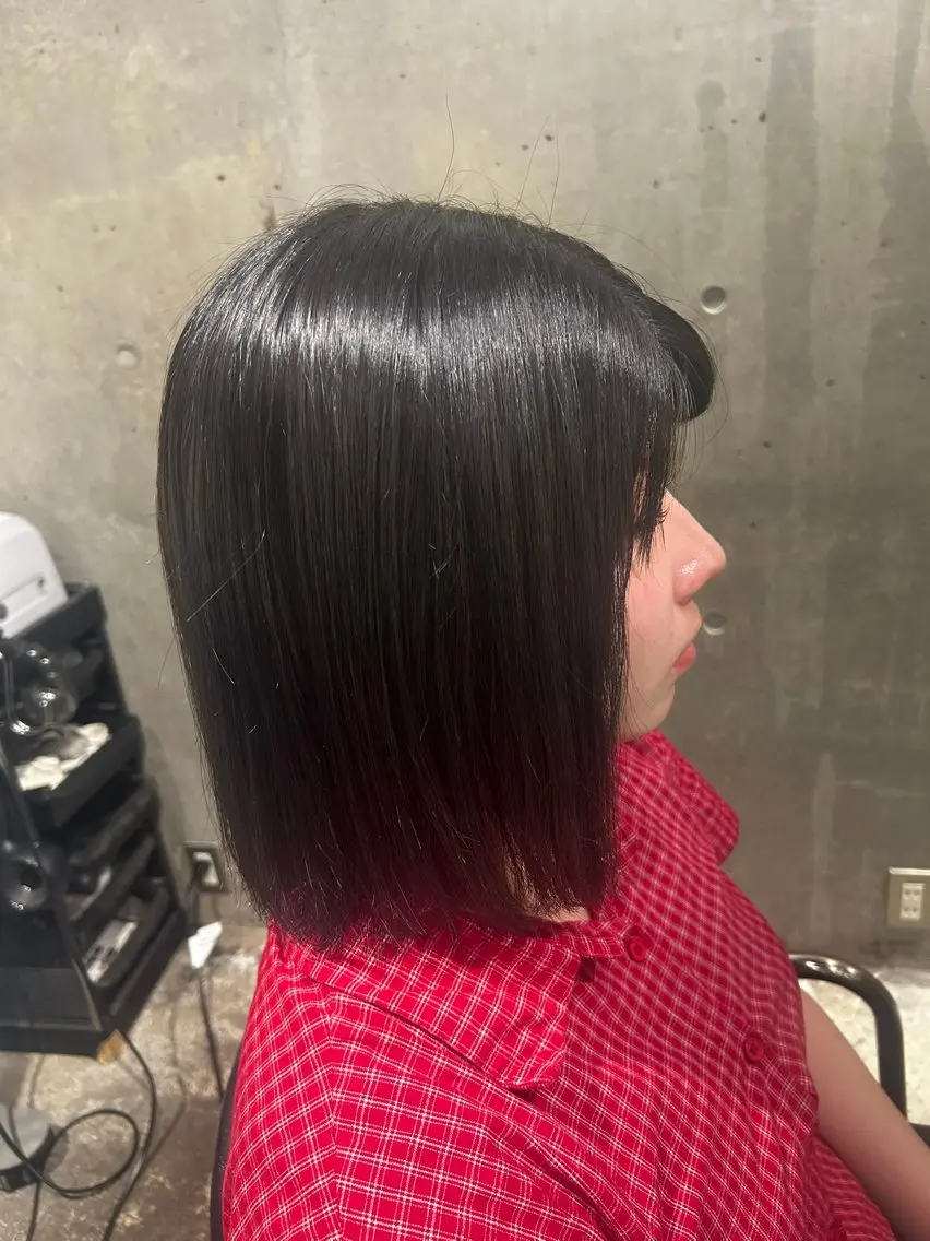 ミディアム ヘアカラー カラー/縮毛矯正✨ 熊谷のヘアスタイル