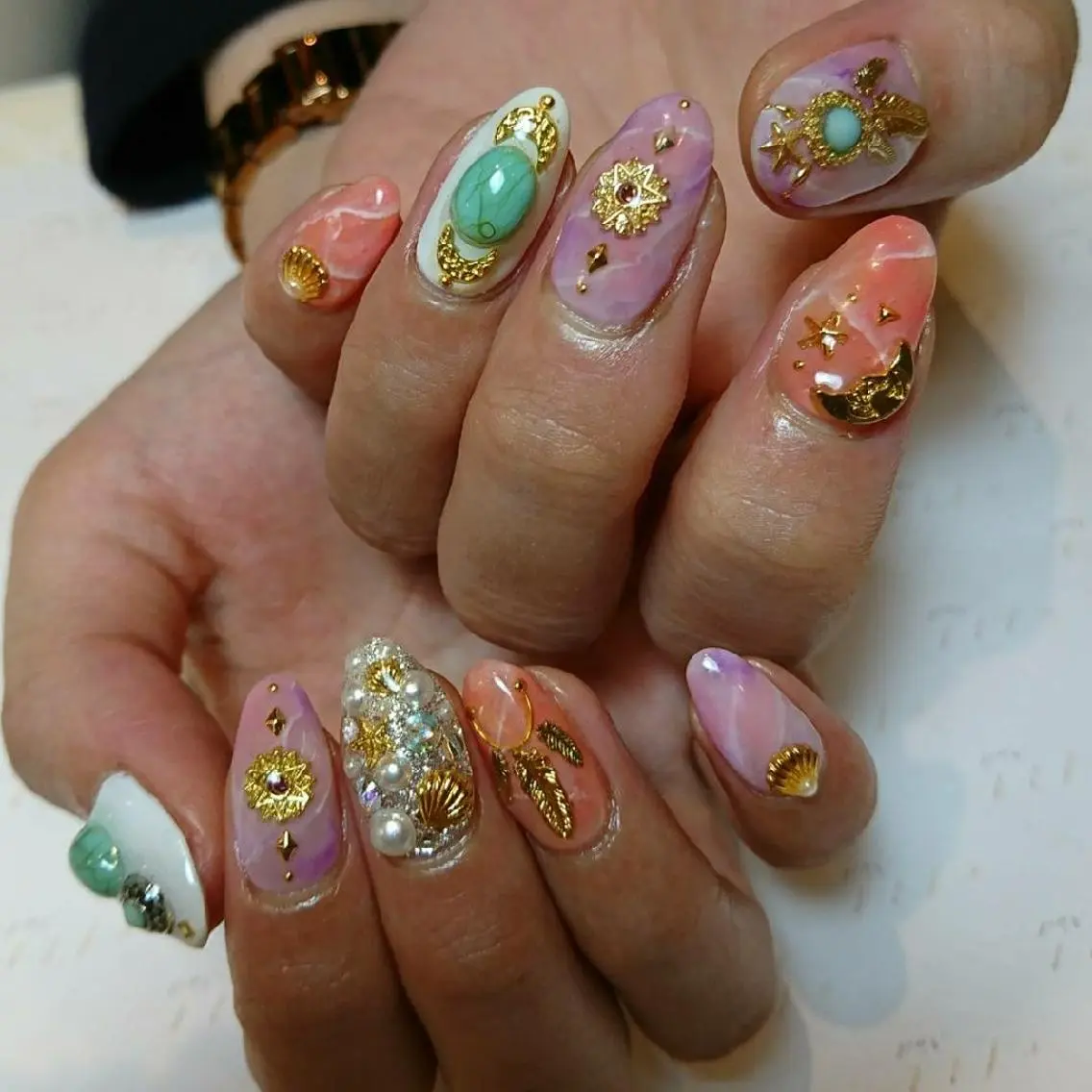 ネイル 持ち込み みー shakushiroのネイルデザイン